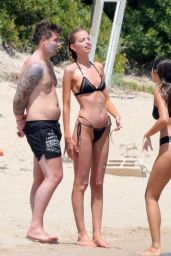 Stella Maxwell in a Bikini on the Beach 05/29/2023