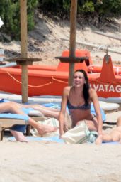 Stella Maxwell in a Bikini on the Beach 05/29/2023