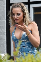 Stephanie Waring at a Restaurant in Cheshire 05/28/2023