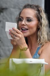 Stephanie Waring at a Restaurant in Cheshire 05/28/2023