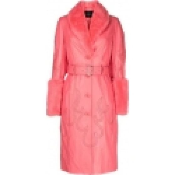 Stolen Girlfriends Club Leather Midi Coat