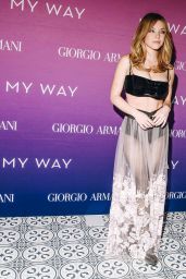 Sydney Sweeney - Armani Beauty My Way Refillable Parfum Launch Celebration in New York 04/28/2023