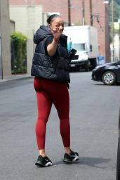 Tia Mowry in Workout Outfit in Studio City 05/16/2023