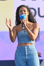 Vick Hope at Radio 1 Big Weekend Day 2 in Dundee 05/28/2023