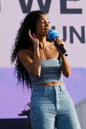 Vick Hope at Radio 1 Big Weekend Day 2 in Dundee 05/28/2023