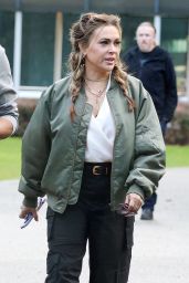 Alyssa Milano - Out in Perth 06/25/2023