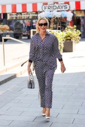 Amanda Holden in Striped Co Ords in London 06/16/2023 • CelebMafia