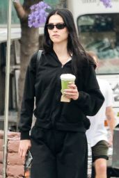 Amelia Hamlin at Maru Coffee in Los Feliz 06/16/2023