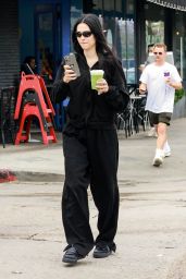 Amelia Hamlin at Maru Coffee in Los Feliz 06/16/2023