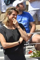 Amélie Mauresmo - Roland Garrosin Paris 06/08/2023