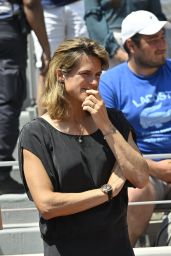 Amélie Mauresmo - Roland Garrosin Paris 06/08/2023