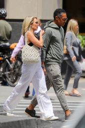 Amy Robach and TJ Holmes - Out in New York City 06/10/2023