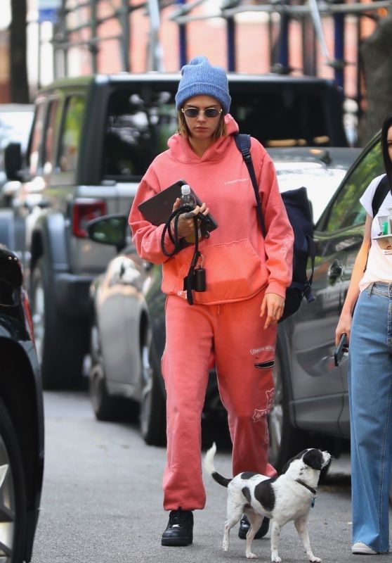 Cara Delevingne in Comfy Outfit in NYC 06/07/2023