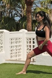 Casey Batchelor - Doing a Workout in Ibiza 06/27/2023