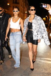 Christina Milian and Karrueche Tran - GQ and Levi