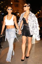 Christina Milian and Karrueche Tran - GQ and Levi