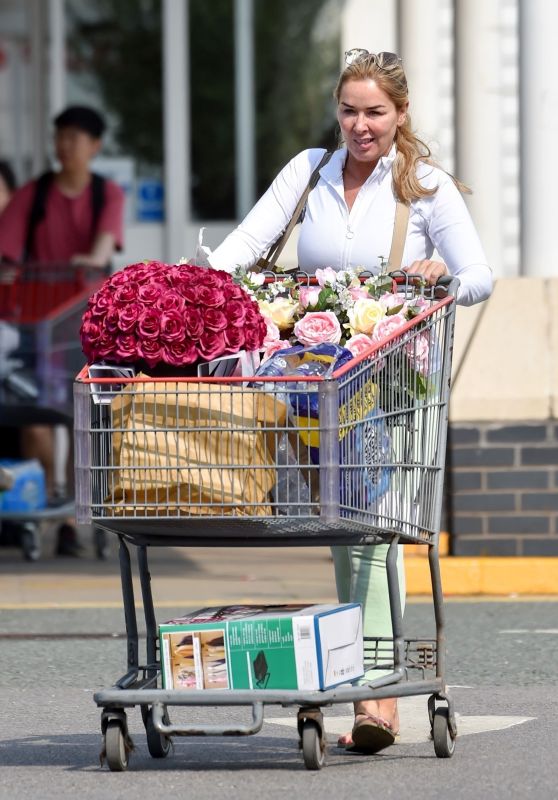 Claire Sweeney Visiting Her Local Costco in Liverpool 06/14/2023