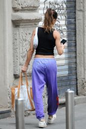 Elisabetta Canalis - Shopping at the Supermarket in Milan 06/09/2023