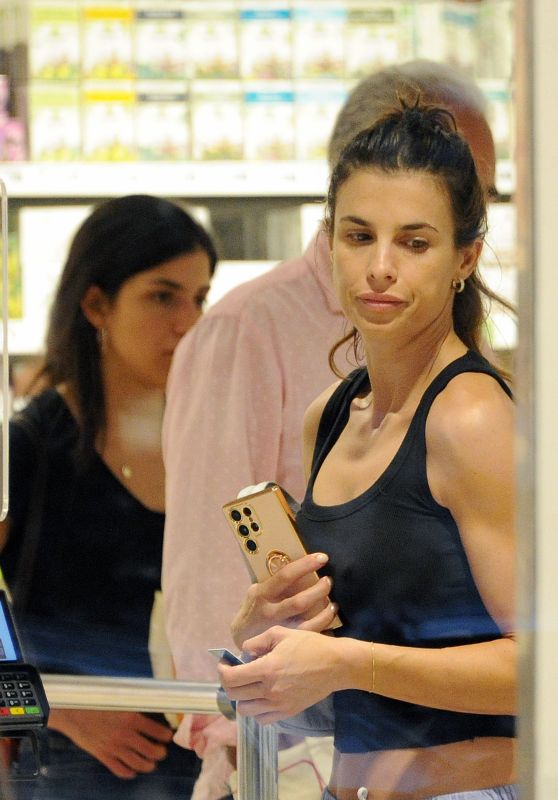 Elisabetta Canalis - Shopping at the Supermarket in Milan 06/09/2023