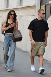 Elisabetta Canalis Street Style - Milan 06/18/2023