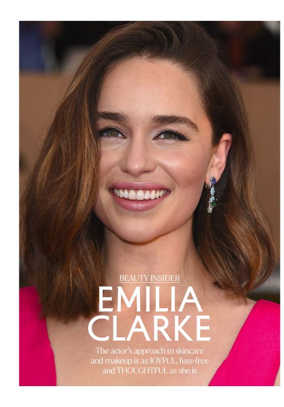 Emilia Clarke - InStyle Australia Winter 2023