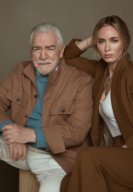 Emily Blunt and Brian Cox - Photo Shoot for Variety Actors on Actors 2023