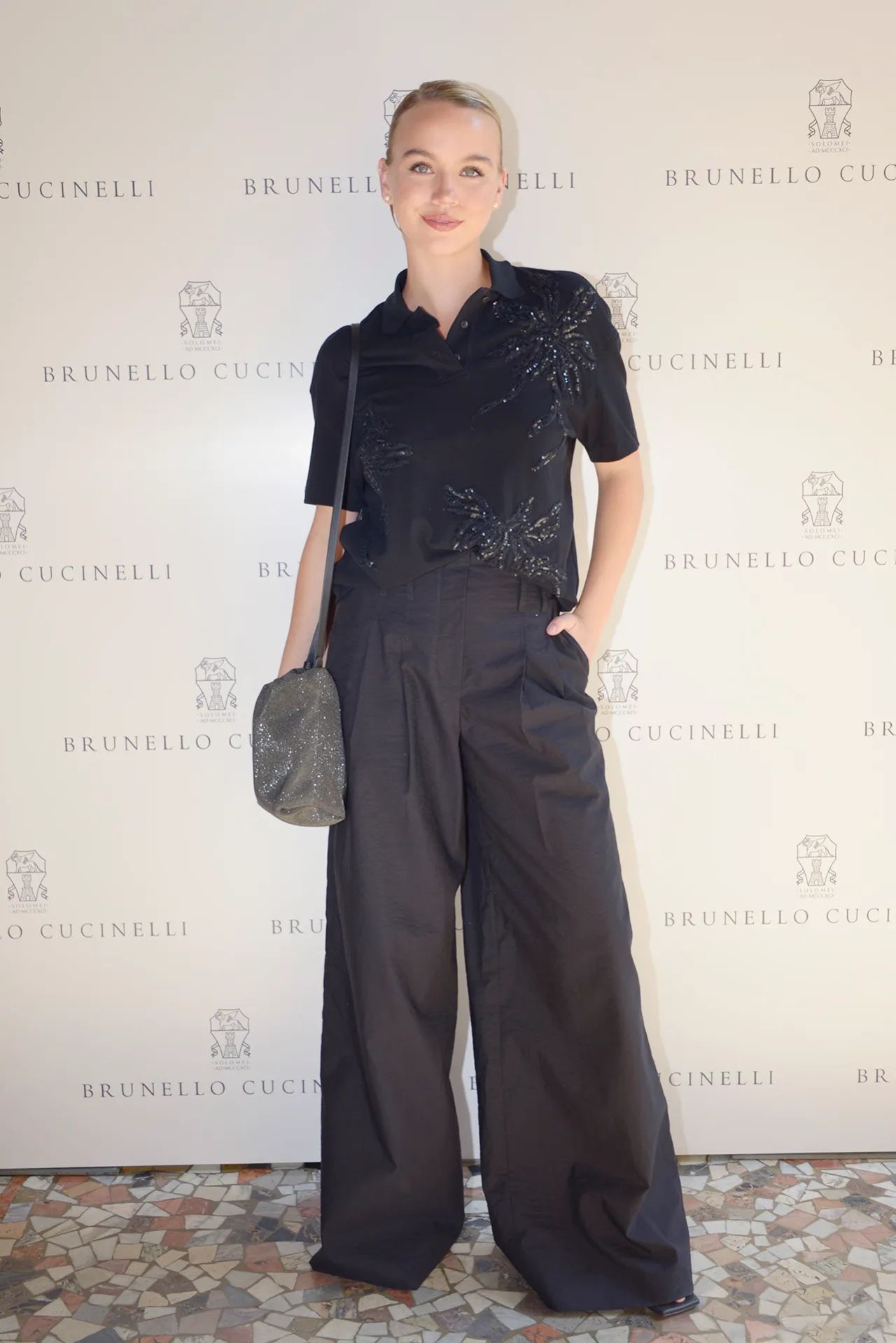 Emma Brooks - Brunello Cucinelli Men Collection Presentation in Milan