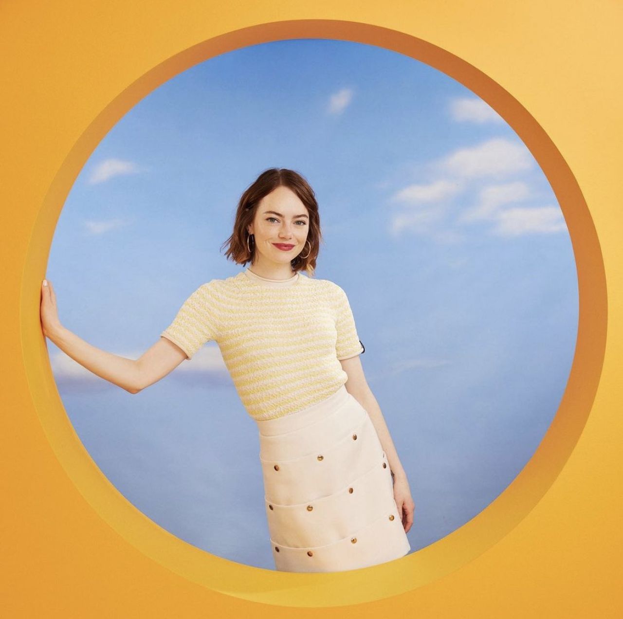 Emma Stone - Veuve Clicquot Polo Portraits 2023 • CelebMafia