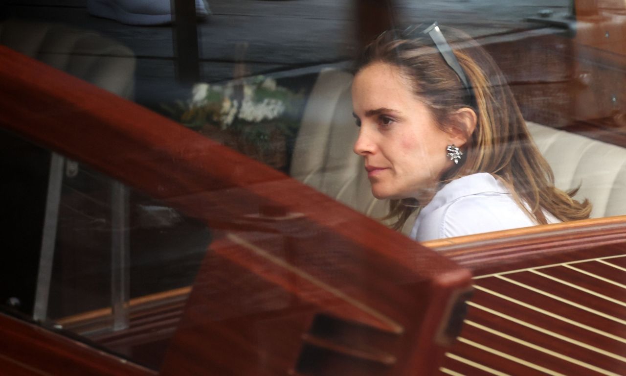 Emma Watson - Arrives at the Fondazione Giorgio Cini Onlus at San