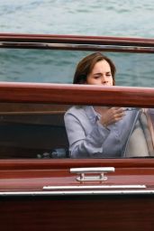 Emma Watson - Arrives at the Fondazione Giorgio Cini Onlus at San Giorgio Island in Venice 06/04/2023