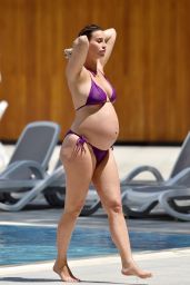 Ferne McCann in a Purple Bikini in Antalya 06/19/2023