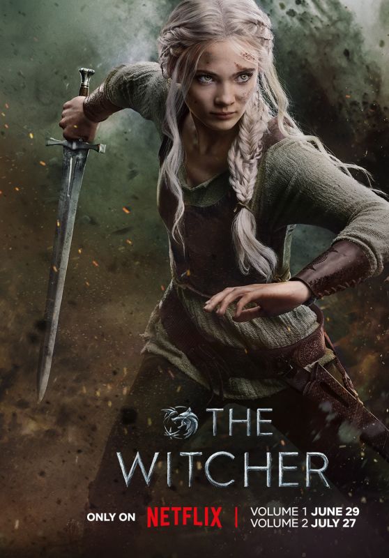 Freya Allan - "The Witcher" Season 3 Poster 2023