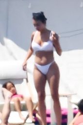 Georgina Rodriguez in a Bikini in Sardinia 06/24/2023