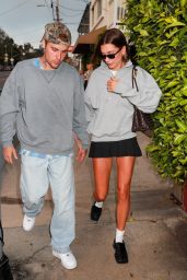 Hailey Rhode Bieber and Justin Bieber at Giorgio Baldi in Santa Monica 06/29/2023