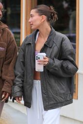 Hailey Rhode Bieber and Justine Skye at Community Goods in West Hollywood 06/01/2023