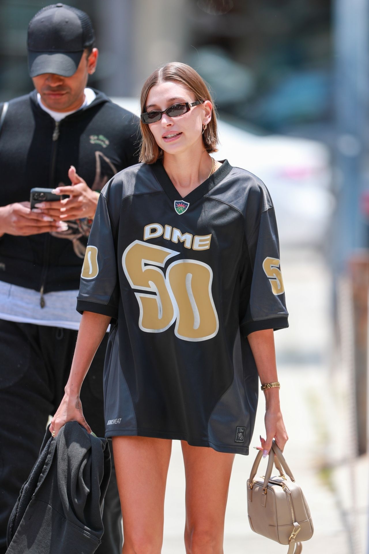 Hailey Rhode Bieber and Lori Harvey at Great White in Los Angeles 06/13