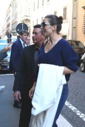 Hayley Atwell - Arriving at Her Hotel in Rome 06/16/2023