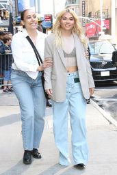Hayley Kiyoko - Arriving at the Live with Kelly and Mark Show in York 05/30/2023