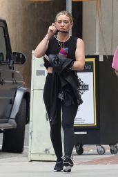 Hilary Duff at a Gym in Studio City 06/02/2023