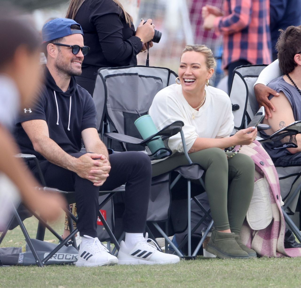 Hilary Duff at Her Son Game in Los Angeles 06/17/2023 • CelebMafia