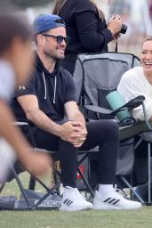 Hilary Duff at Her Son Game in Los Angeles 06/17/2023