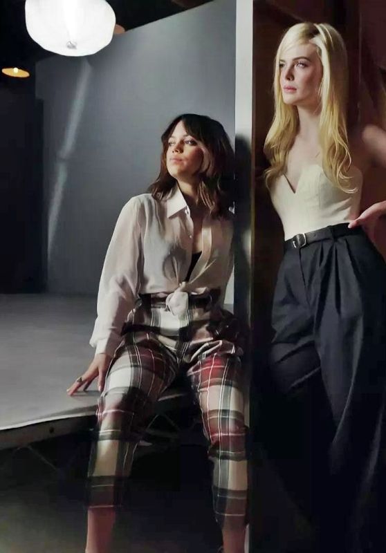 Jenna Ortega and Elle Fanning - Actors on Actors May 2023 (+1)