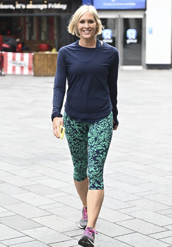 Jenni Falconer in Leggings in London 06/07/2023