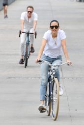 Jennifer Connelly on a Bike Ride in New York 06/19/2023