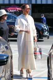 Jennifer Lopez in Gucci Heels Paired With a Christian Dior Purse - Shopping in West Hollywood 06/16/2023