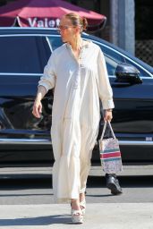 Jennifer Lopez in Gucci Heels Paired With a Christian Dior Purse - Shopping in West Hollywood 06/16/2023