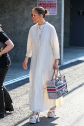 Jennifer Lopez in Gucci Heels Paired With a Christian Dior Purse - Shopping in West Hollywood 06/16/2023