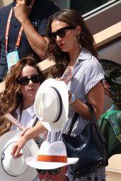 Jessica Alba - French Open Roland Garros 2023 in Paris 06/10/2023