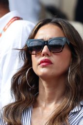 Jessica Alba - French Open Roland Garros 2023 in Paris 06/10/2023