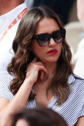 Jessica Alba - French Open Roland Garros 2023 in Paris 06/10/2023